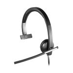 image produit Logitech H650e Mono Monophonique Bandeau Noir - Casques audio (Centre d'appel/Bureau, Monophonique, Bandeau, Noir, Avec fil, 50 - 10000 Hz) - livrable en France