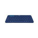 image produit Logitech K380 Bluetooth QWERTY Italien Bleu - Claviers, Blue