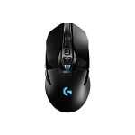 image produit Souris de jeu sans fil Logitech G903 LIGHTSPEED, capteur HERO 25K, plus de 140 heures avec batterie rechargeable et LIGHTSYNC RGB, compatible PowerPlay, PC/Mac - Noir - livrable en France