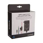 image produit Garmin - Support pour GPS Moto Avec câble d'alimentation/audio - Noir