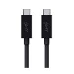 image produit Belkin, Câble USB-C 3.1 - 10 Gbps, 4K, 100 W- 1M - Noir (Certifié USB-IF) - livrable en France