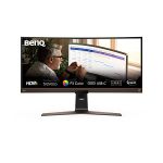 image produit BenQ UltraWide Curved Monitor EW3880R (38 pouces 21:9, 3840 x 1600, IPS, P3 Wide Color, USB-C Charging, DP / HDMI, Height Adjustable) Compatible avec MacBook - livrable en France