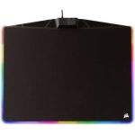 image produit Corsair MM800C RGB Polaris Tapis de Souris Gaming (Moyen, 15 Zones RGB, Tissu) Noir