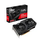 image produit ASUS DUAL AMD Radeon RX 6600 XT OC Edition – Carte graphique (8GB GDDR6, AMD RDNA 2, PCIe 4.0, HDMI 2.1, Ventilateurs axiaux à double roulement à billes, 0dB)