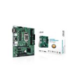 image produit ASUS PRIME H610M-A D4-CSM – Carte mère professionnelle Intel H610 LGA 1700 mic-ATX (DDR4, PCIe 4.0, 2 x M.2, Intel 1 Gb Ethernet, DisplayPort, HDMI, D-Sub, USB 3.2 Gen 2, SATA 6 Gbps, Aura Sync RGB) - livrable en France