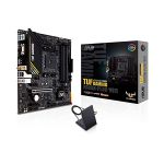 image produit ASUS TUF GAMING A520M-PLUS WIFI Carte mère gaming AMD A520 Ryzen AM4 micro ATX (M.2, 802.11ac Wi-Fi, DisplayPort, HDMI, D-Sub, USB 3.2 Gen 1, SATA 6 Gbps, connecteurs RGB)
