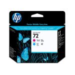 image produit HP C9383A Tête d'impression DesignJet HP 72 Magenta et Cyan Authentique, pour Traceurs Grand Format HP HP DesignJet T2300 eMFP, T1300, T1200, T1120, T1100, T1100, T795, T790, T770, T620, T610 et T600