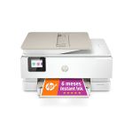 image produit HP Envy Inspire 7920e Imprimante Tout en Un - Jet d'encre Couleur – 3 Mois d'Instant Ink Inclus (Photocopie, Scan, Impression, Photo, A4, Recto/Verso, WiFi, Chargeur automatique de documents)