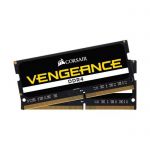 image produit Corsair CMSX32GX4M2A2666C18 Vengeance 32GB (2x16GB) DDR4 2666Mhz Mémoire Pour Ordinateur Portable SODIMM (260 Pin) Noir