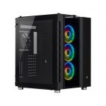 image produit Corsair Crystal Series 680X RGB, Flux d'air élevéen Verre Trempé ATX Astucieux Gaming Boîtier - Noir - livrable en France