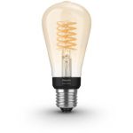 image produit Philips Hue White, ampoule vintage filament E27 compatible Bluetooth, format Edison, fonctionne avec Alexa, Google Assistant et Apple Homekit