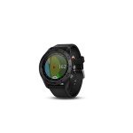 image produit Garmin Approach S60 - Montre GPS de Golf - Noir avec bande de silicone - livrable en France
