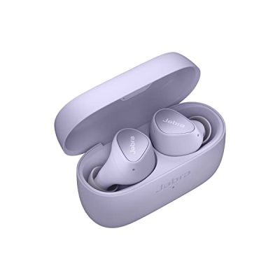 image Jabra Elite 3 Écouteurs Bluetooth sans fil - Écouteurs True Wireless avec réduction de bruit - 4 microphones intégrés pour des appels clairs, un son personnalisable et un mode Mono - Lilas