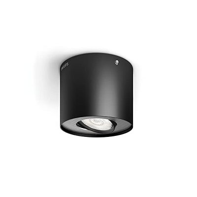 image Philips 533003016 Phase Luminaire d'Intérieur Spot LED Métal Noir 4,5 W