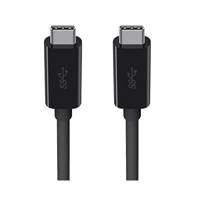 image Belkin - Câble USB-C 3.0 - 5 Gbps, 4K, 100 W - 2M - Noir (Certifié USB-IF)