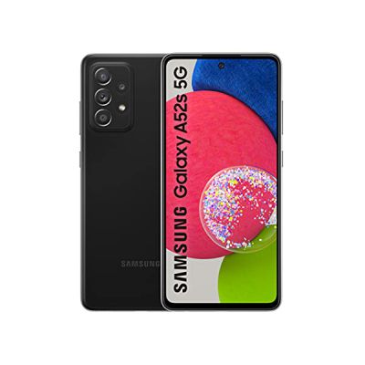 image Samsung Galaxy A52s 5G SM-A528B 16,5 cm (6.5") Double SIM Hybride Android 11 USB Type-C 6 Go 128 Go 4500 mAh Noir