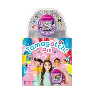 image BANDAI Tamagotchi Pix 42905 Animal virtuel Party Ballons Violet