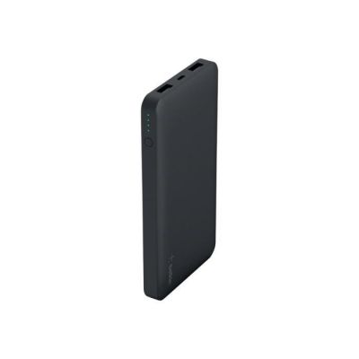 image Belkin Batterie externe Pocket Power Bank 10000 mAh (rechargement rapide, sécurité certifiée) – Noir