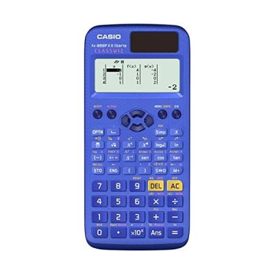 image Casio FX-85SPXII-BU-S-EH – Calculatrice scientifique, 13,8 x 77 x 165,5 mm Bleu