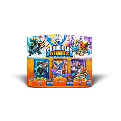 Figurines Skylanders : Giants - Gill Grunt + Flashwing + Double Trouble