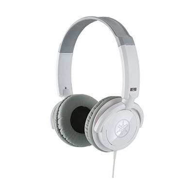 image Yamaha HPH-100 – Casque audio pour piano numérique – Écouteurs filaires à la sonorité dynamique et puissante – Blanc