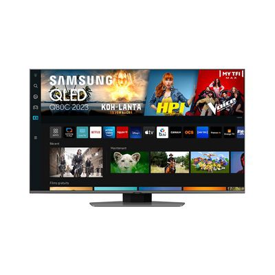 image TV LED Samsung TQ75Q80C QLED 4K UHD Smart tv 189cm 2023