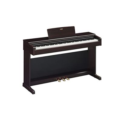 image Yamaha ARIUS YDP-145 Piano Numérique - Piano d'Intérieur Moderne et meuble pour Amateurs, Jouabilité de Piano Acoustique Authentique, en Bois de Rose