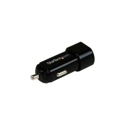 image StarTech - Chargeur voiture / allume cigare double USB 2.0 - Adaptateur double USB 2.0 pour voiture - Haute puissance (17 W / 3,4 A) - Noir