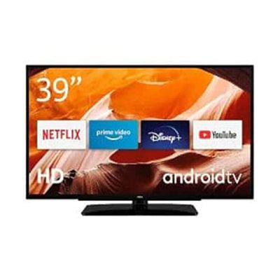 image Nokia Smart TV 3900A - 39 Zoll Fernseher (98cm) Android TV (Full HD, LED, WLAN, HDR, Triple Tuner DVB-C/S2/T2, Google Play Store INKL. Sprachassistent, Netflix, Youtube, Prime Video, Disney+)