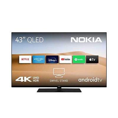 image Nokia Smart TV - 43 (108 cm) Android TV (QLED, 4K UHD, DVB-C/S2/T2, Netflix, Prime Video, Disney+)