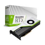 image produit PNY Quadro RTX 5000 Carte Graphique Professionnelle 16GB GDDR6 PCI Express 3.0 x16, Double Slot, 4X Port Display, 8K Support, Ventilateur Actif Ultra-Silencieux