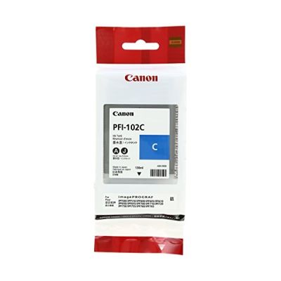 Canon LUCIA PFI-102 C Cartouche d'encre d'origine 1 x cyan , bleu