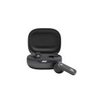 image produit JBL Live Flex, écouteurs sans fil, technologie bluetooth 5.3, réduction de bruit et son spatial JBL, jusqu'à 40 h d'autonomie, Noir