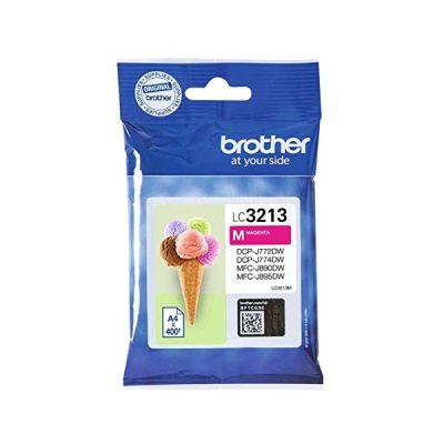 image Brother LC-3213M 400pages Magenta cartouche d'encre - Cartouches d'encre (Brother, LC-3213, Magenta, DCP-J772DW DCP-J774DW MCF-J890DW MCF-J895DW, High (XL) Yield, 400 pages)