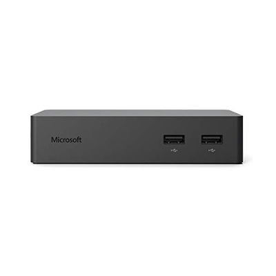 image Microsoft Surface Dock Noir - Stations d'accueil (Station d'accueil, USB Type-A, 10,100,1000 Mbit/s, Microsoft, - Surface Laptop - Surface Pro - Surface Pro 3 - Surface Pro 4 - Surface Book, Noir)