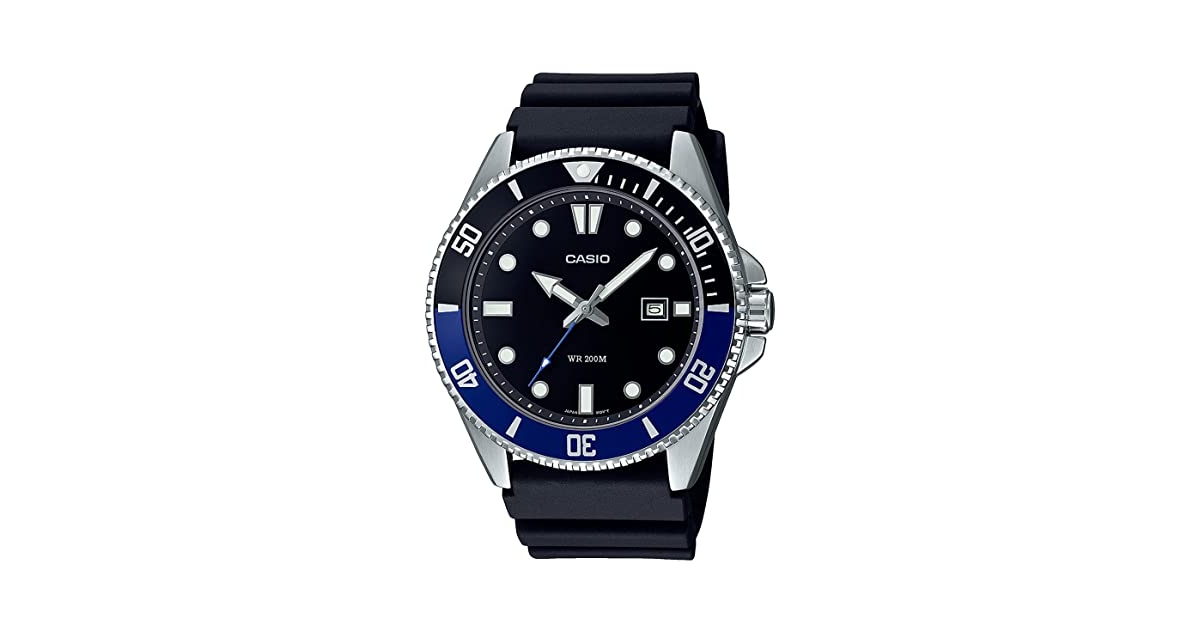 Comparer les prix : Casio Montre décontractée MDV-107-1A2VEF