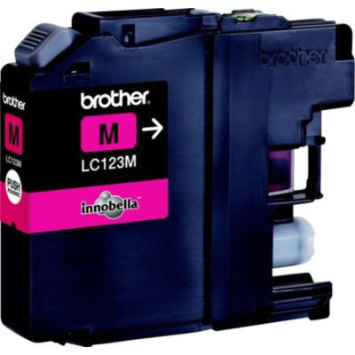 image Brother LC-123MBP Cartouche d'Encre Magenta Blister