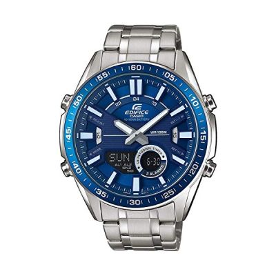 image Casio Edifice Homme Chronographe Quartz Montre avec Bracelet en Acier Inoxydable EFV-C100D-2AVEF