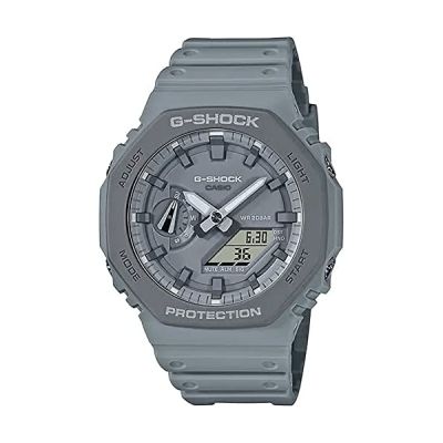 image Casio Mixte Analogique Quartz Montre avec Bracelet en GA-2110ET-8AER