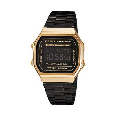 image Casio Montres Bracelet Mixte A168WEGB-1BEF