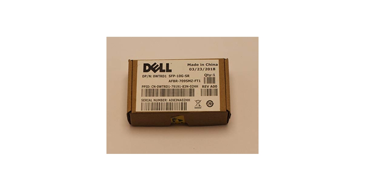 Comparer les prix Dell Networking TRANSCEIVER SFP 10GBE SR 850NM