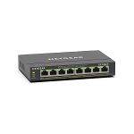 image produit NETGEAR (GS308EP) Switch Ethernet PoE 8 Ports RJ45 Gigabit (10/100/1000), Serie Plus Manageable PoE, switch RJ45 8 Ports PoE+ 62 W, Sur bureau ou mur, Silencieux sans ventilateur, Plug and Play - livrable en France