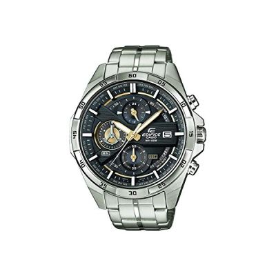 image Casio Edifice Homme Chronographe Quartz Montre avec Bracelet en Acier Inoxydable EFR-556D-1AVUEF