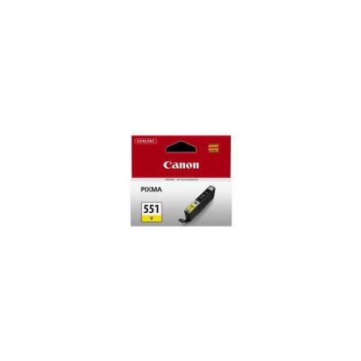 image Canon CLI-551 Cartouche Y Jaune (Emballage carton)