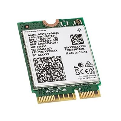 image Intel 9461.NGWG.NV Carte réseau Interne WLAN 433 Mbit/s