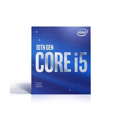 image Intel® Core™ i5-10400F Processeur pour PC de bureau, 6 cœurs jusqu'à 4,3 GHz, sans unité graphique, LGA1200 (chipset Intel® série 400) 65 W