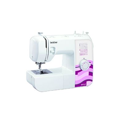 image Brother RH127VP2 Machines à Coudre, Plastique, Blanc/Rose/Rouge, 19,4 x 44,4 x 27 cm
