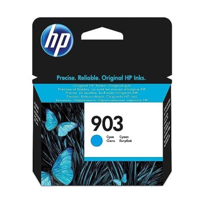 image HP 903 Cartouche d'Encre Cyan Authentique (T6L87AE) pour HP OfficeJet 6950, HP OfficeJet Pro 6960 / 6970