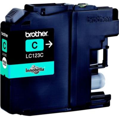 image Brother LC-123CBP Cartouche d'Encre Cyan Blister
