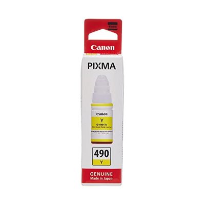 image Canon GI-490 Bouteille Y Jaune (Emballage carton)